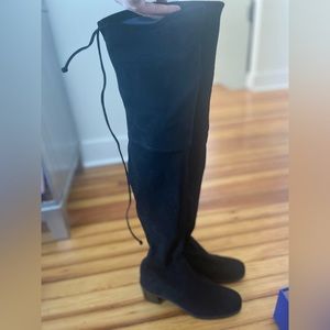Stuart Weizman Darla Over The Knee Boots - size 8.5